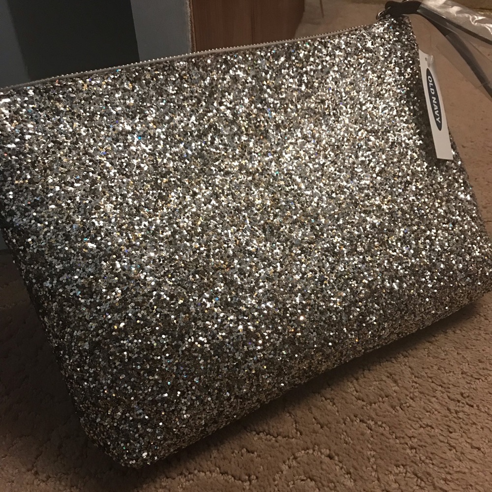 Glitter clutch